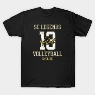 Nelah #13 SC Legends (12 Elite) - Black T-Shirt